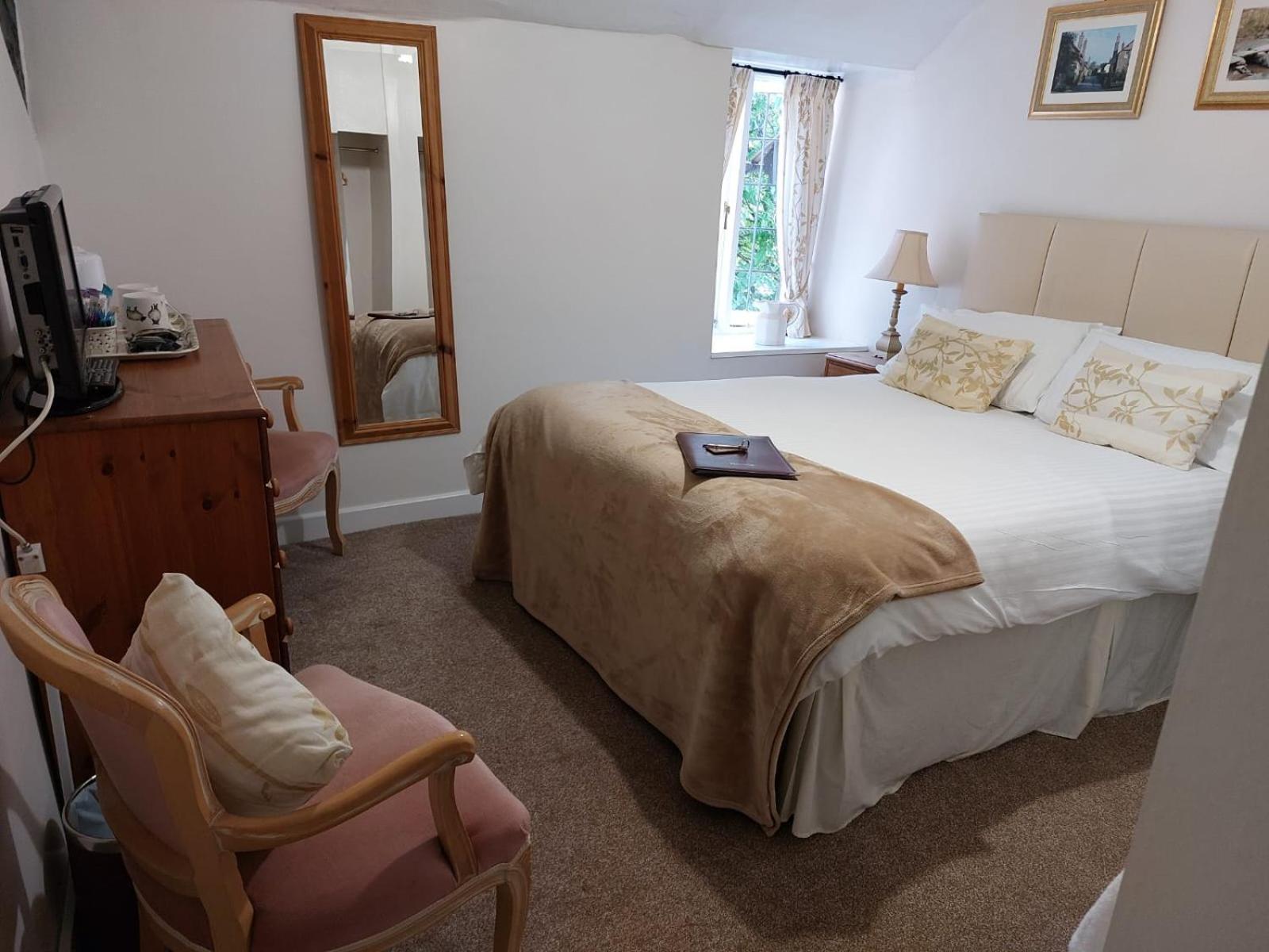 Tudor Cottage Bossington Bagian luar foto